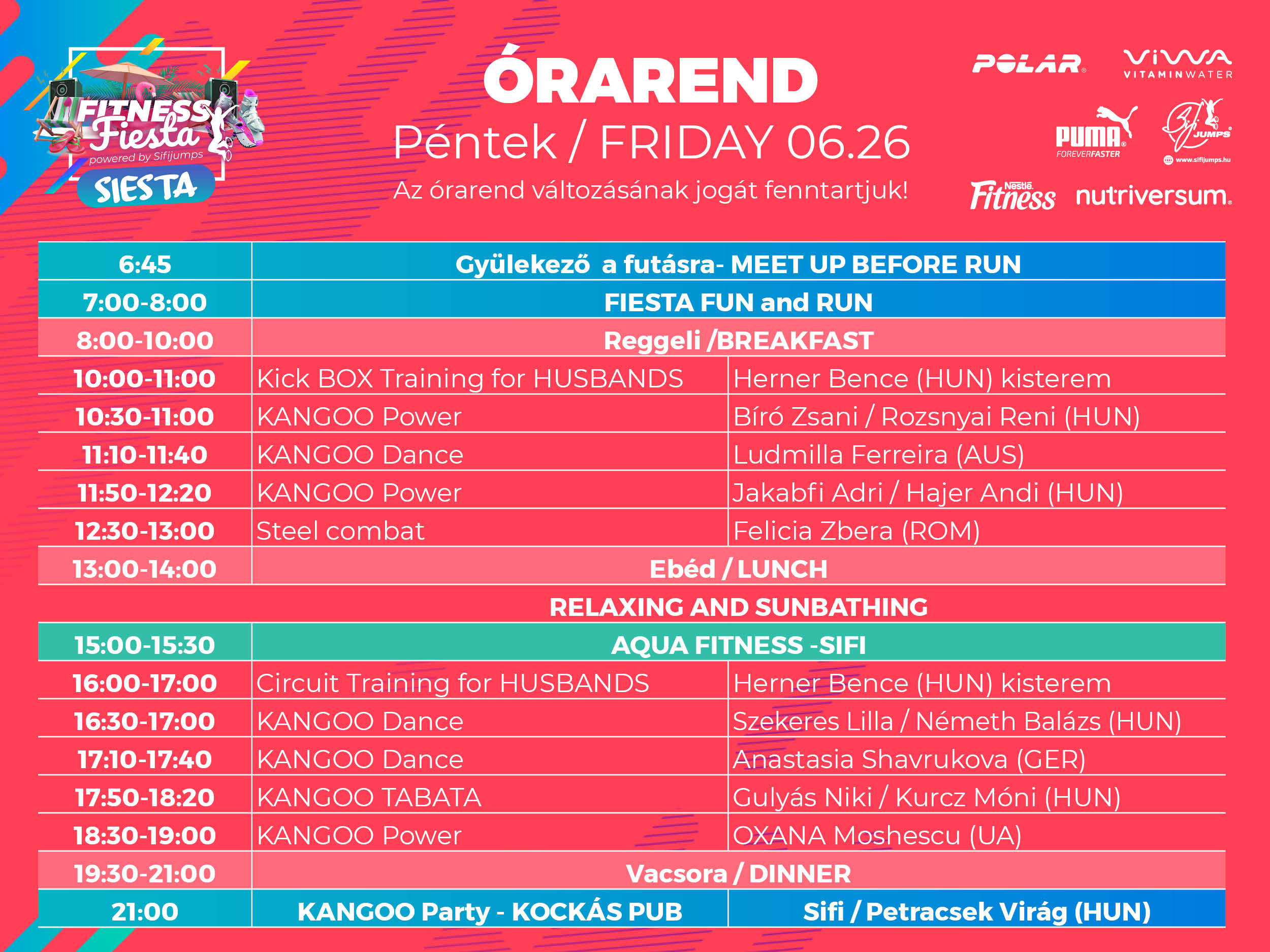 Órarend 2