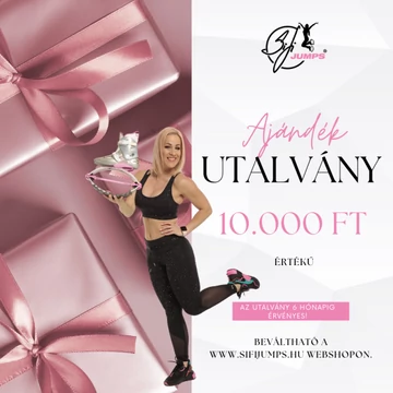 Ajándékutalvány 10.000 Ft értékben