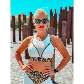 CREAM OCELOT HOT BRA