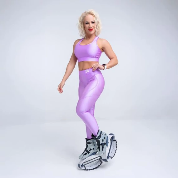 Purple Basic Leggings