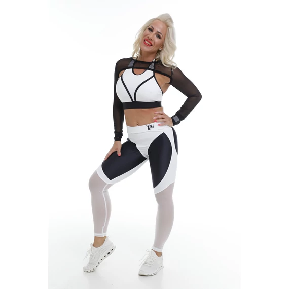 Soft Leggings – Black White